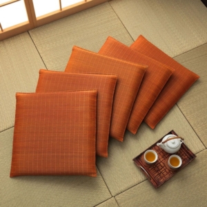 い草 座布団 クッション 無地 5枚組 日本製 抗菌 防臭 消臭 湿度調整 蒸れにくい インテリア雑貨 生活雑貨 代引不可