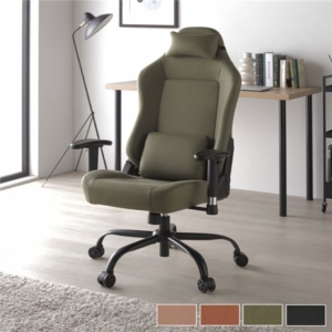 ゲーミングチェア スタンダード リクライニング 肘付き 2Dアーム デスクチェア パソコンチェア 組立品