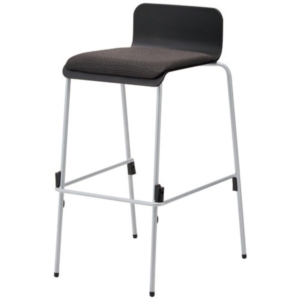 CC ハイチェア UB-4 シルバー脚 パッド付