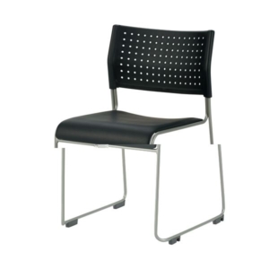 アイリスチトセ 会議イス AS-110PV-BK