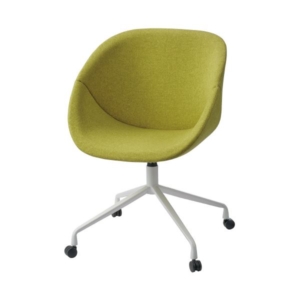 FRENZ ラウンジチェア RDP3-XWC YG 十字脚WH