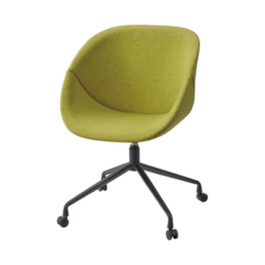 FRENZ ラウンジチェア RDP3-XBC YG 十字脚BK