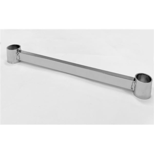 2本セット 支柱補強パイプ 46cm専用 スチール クロームメッキ 部品 パーツ インテリア家具 インテリア雑貨 プロフェイス