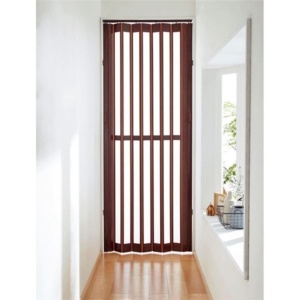 パネルドア 間仕切り 窓ありタイプ パネル扉 ジャバラ式 目隠し パーテーション