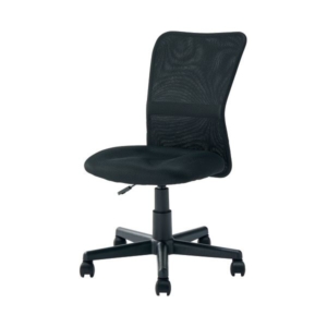 ナカバヤシらくらくメッシュチェア 肘なし OT002BK 1脚