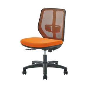 オカムラVIAGE VC1メッシュチェア 肘なし フレーム オレンジ 8VC1MA-F4Y3 1脚