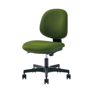 オカムラRC-1チェア 肘なし 本体：ブラック 背・座：グリーン 8RC11A-F5B8 1脚