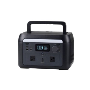 エレコム ポータブル電源 500P (容量 512Wh / AC出力 600W) DE-P500PBK