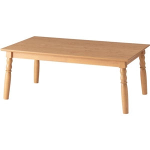 2WAY こたつ テーブル 約 幅105 奥行60 高さ40cm/70cm ロータイプ こたつ布団別売