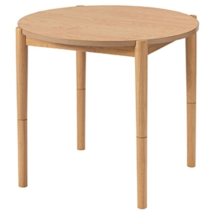 こたつ テーブル 約80cm 円形 ラウンドコタツ リバーシブル ロータイプ 2WAY 組立式