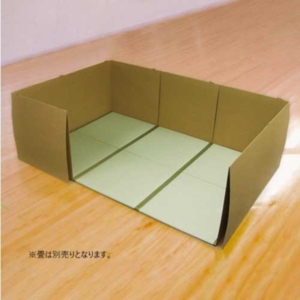 防災・避難所用 KASS 段ボール間仕切りそくさい(10枚入) TC19032 組立式 畳別売り