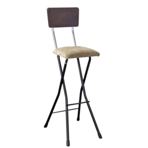 折りたたみ 椅子 アッシュウッドチェアハイトール ブラック カウンターチェア ハイチェア インテリア家具 代引不可