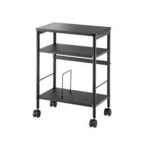 サンワサプライ 高さ可変ワゴン SH-Xシリーズ(マルチワークデスク)にピッタリ WG-MX01BK