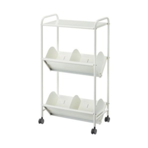 ファイルワゴンBR-2T 2段天板付 組立品