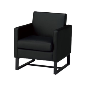 応接チェア RFSSF2-LBK 1人掛