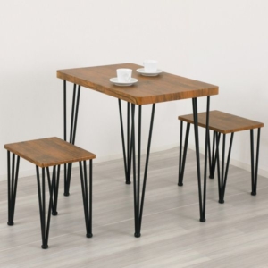 アートダイニング3点セット 組立式