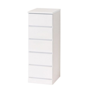 シャイン スリムチェスト5段 完成品 代引不可