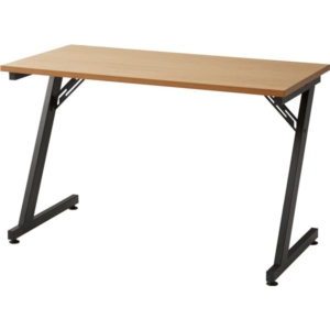 パソコンデスク スチール Z型脚 アジャスター付き リビング 書斎 在宅ワーク インテリア家具 組立品