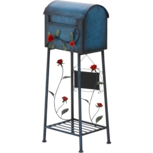 メールボックス ローズ横型 組立品 代引不可