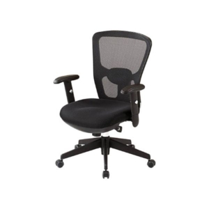 TRUSCO オフィスチェア 背面メッシュタイプ肘付 C-5A 1脚 組立式