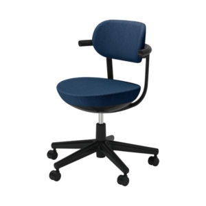 コクヨ パロチェアー 背クッション スタンダードタイプ 本体: 背・座:ネイビー C07-B11CU-BKT7T71 1脚