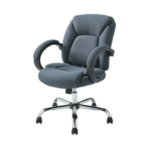 ナカバヤシ サポートクッションエグゼクティブチェア 肘付 CCF-601GY 1脚 組立式