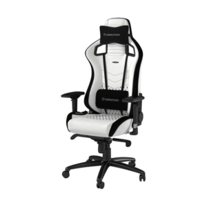 ノーブルチェアーズ EPIC ゲーミングチェア プレミアム NB-PU-WHT-002 1脚 組立式