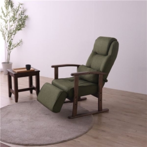 高座椅子フットレスト付 ルーム GR 組立品