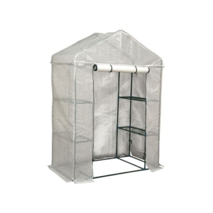 谷村実業 園芸用菜園ハウス2 サイズ（小） 工具不要の簡易ビニールハウス 幅143 奥行73 高さ195cm TAN-3021-S 組立式