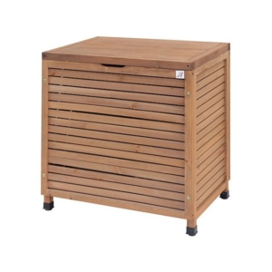 谷村実業 木製ダストボックス 幅70 奥行50 高さ70cm 重量約9kg 自然になじみやすいゴミ箱 TAN-3024-BR