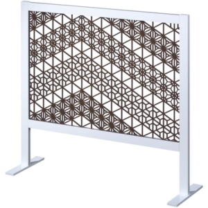 組子柄パーテーション UG-93+UGW-20 組立式