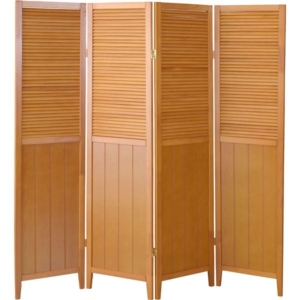 パーテーション 衝立 4連 木製 スクリーン リビング ダイニング インテリア家具 店舗 お店