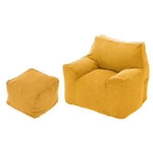 ビーズソファ オットマンセット YE 代引不可