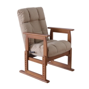 木肘高座椅子 スタンディングII オーカー 組立品