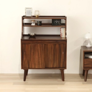 モンキーポッド突板 ライティングデスク 代引不可