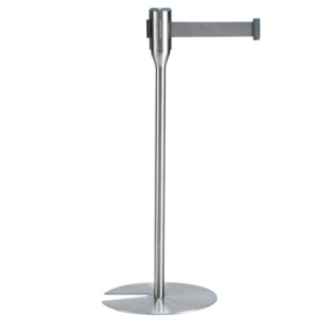 ベルトパーテーション スリム 3.3m ベルト 屋内用 テラモト 案内 整列 誘導 仕切り 組立品