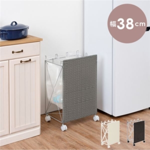 ダストボックス ゴミ箱 スチール キャスター付き 分別ごみ箱ラック ダストワゴン キッチン 台所 代引不可