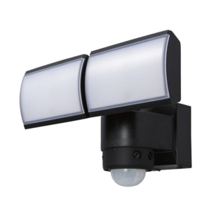 DXアンテナ EDセンサーライト2灯型 黒 DSLD20C2 1個