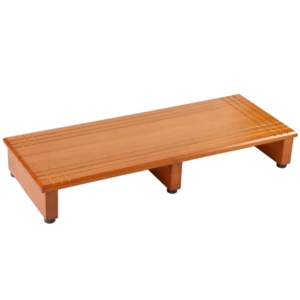 玄関踏み台／ステップ台 大 木製 段差（高さ）調節機能付き