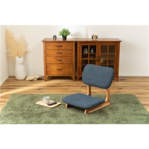 フロアチェア 座椅子 約 座面高12cm 天然木 ビーチ リビング インテリア家具 完成品